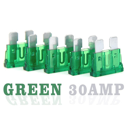 (55 Pcs) 30 Amp Standard Blade Fuse, 30A Automotive Fuse for Car Truck